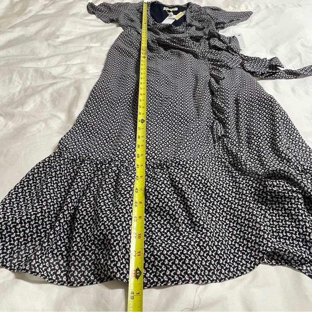 Michael Michael Kors‎ Wrap Dress Ruffle Midi Dress